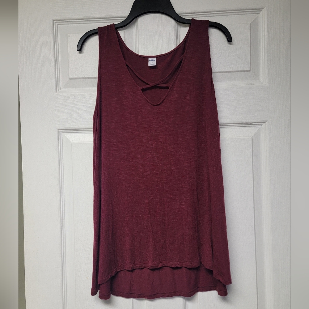 Criss Cross Sleeveless Top Old Navy